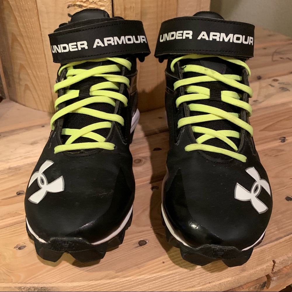Under Armour high top cleats